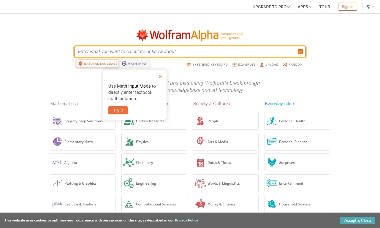 WolframAlpha