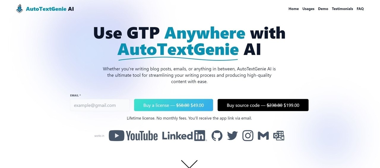 AutoTextGenie AI