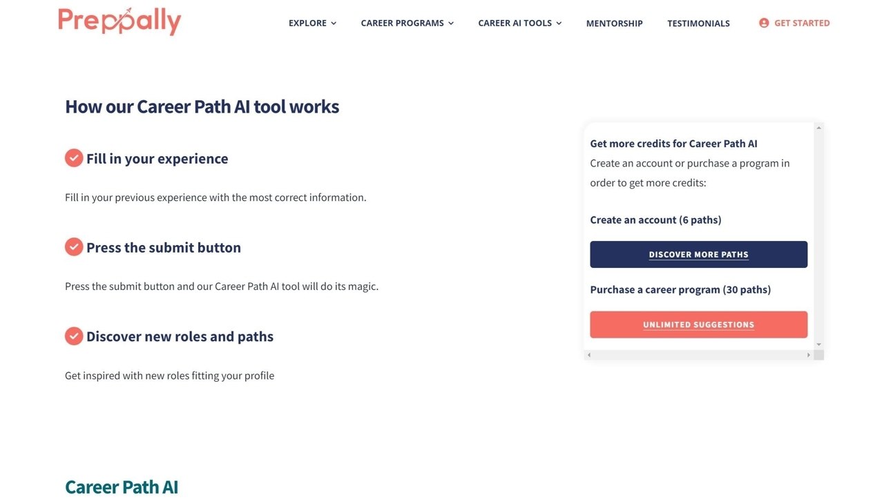 Career Path AI | Preppally