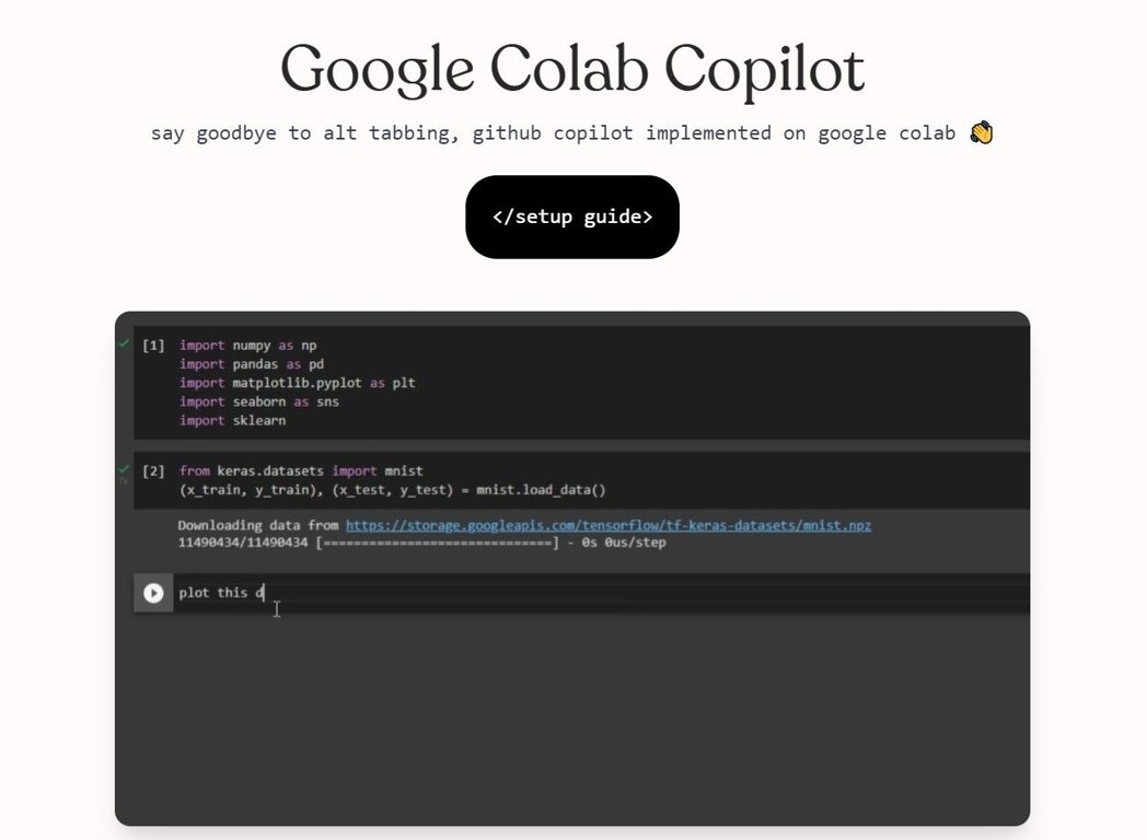 Google Colab Copilot