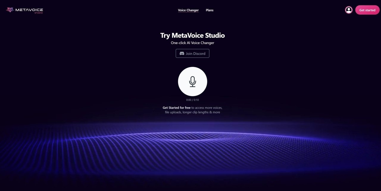 Metavoice Studio